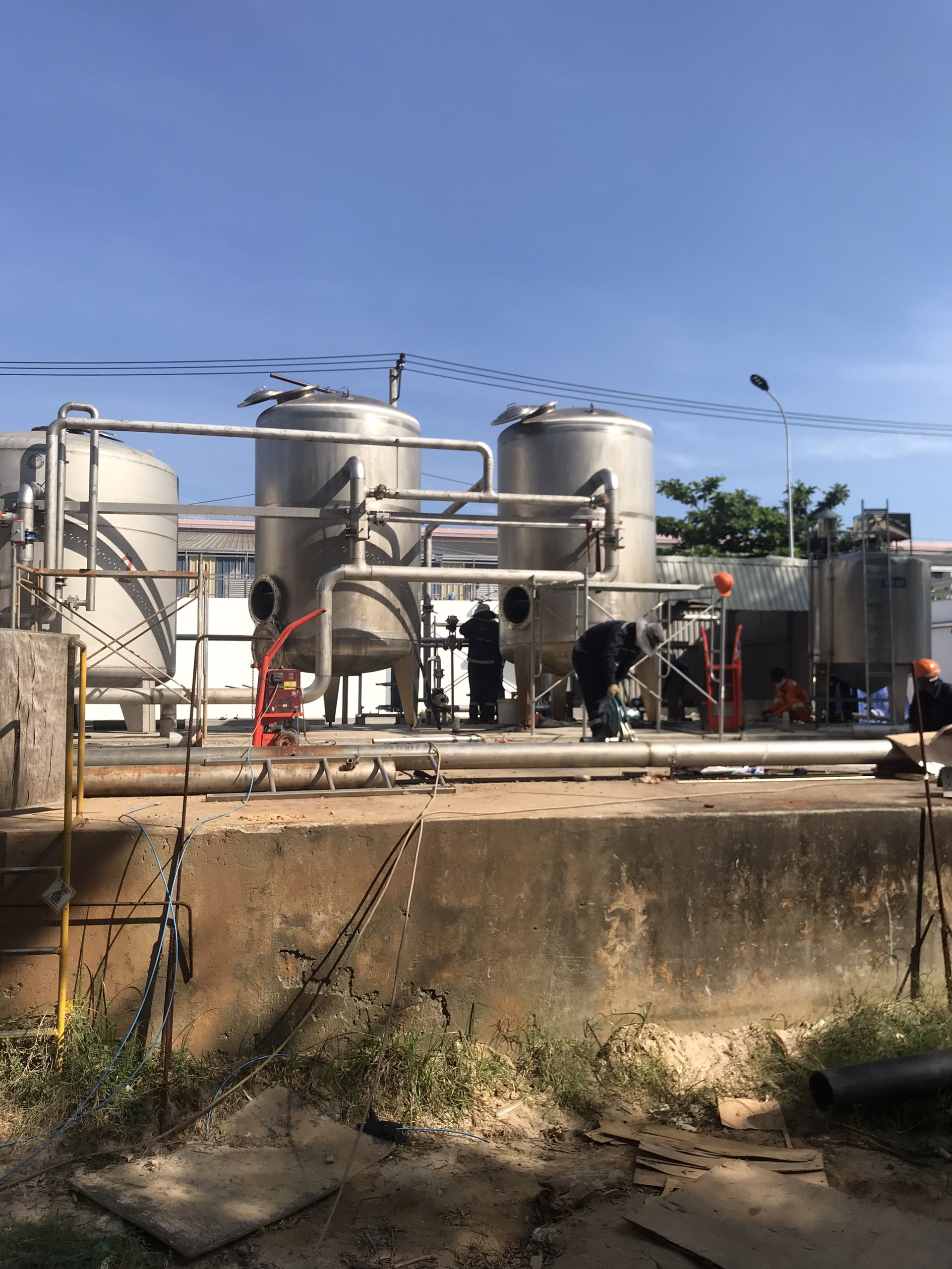 Xưởng sản xuất vật liệu lọc nước Qanaco